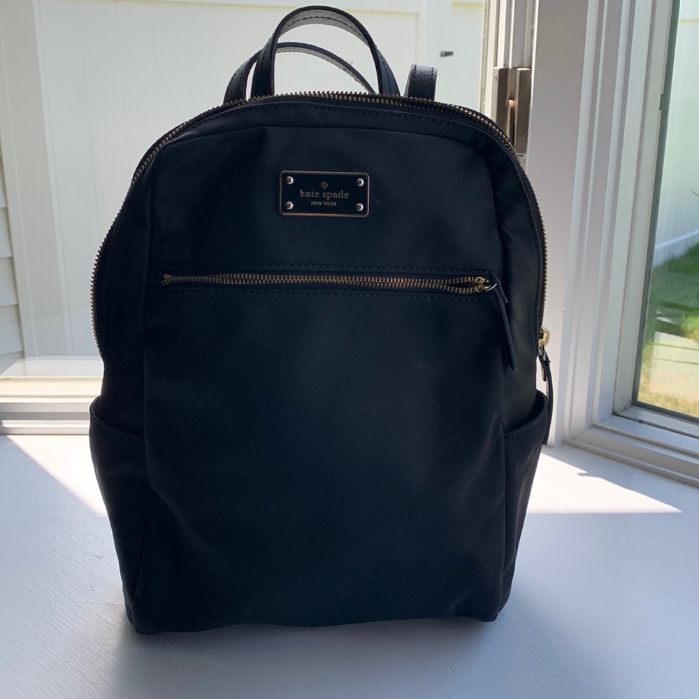 Kate Spade Black Backpack